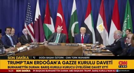 Trump'tan Erdoğan'a Gazze Kurulu daveti!