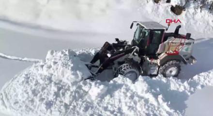 Tunceli&rsquo;de kar yağışı son 65 yılın Ocak ortalamasını aştı