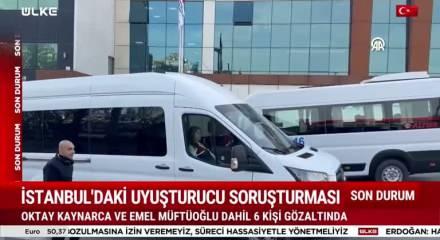 &Uuml;nl&uuml; oyuncu Oktay Kaynarca ve şarkıcı Emel M&uuml;ft&uuml;oğlu uyuşturucu operasyonunda g&ouml;zaltına alındı