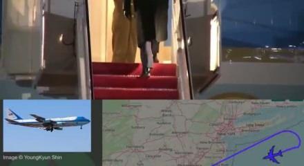 Trump'ın u&ccedil;ağı arıza yaptı! ABD'ye geri d&ouml;nd&uuml;