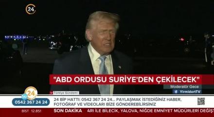 ABD ordusu Suriye'den tamamen &ccedil;ekilecek