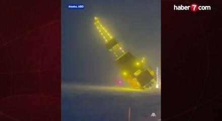 ABD'nin Alaska eyaletinde petrol sondaj platformu devrildi