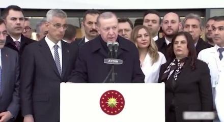 Cumhurbaşkanı Erdoğan, Aydın Şehir Hastanesi a&ccedil;ılışında konuştu