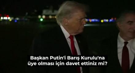 Donald Trump, Gazze Barış Kurulu'na Rusya devlet başkanı Putin'i de davet ettiğini a&ccedil;ıkladı