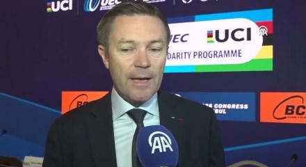 David Lappartient: &ldquo;T&uuml;rkiye bisiklet sporu i&ccedil;in b&uuml;y&uuml;k bir fırsat&rdquo;