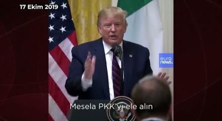 Trump'ın 2019'daki s&ouml;zleri yeniden g&uuml;ndem oldu: "K&uuml;rtleri melek gibi g&ouml;steriyoruz"