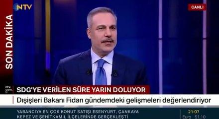 Hakan Fidan: Suriye'de ateşkesin bir m&uuml;ddet daha uzatılması gerekebilir