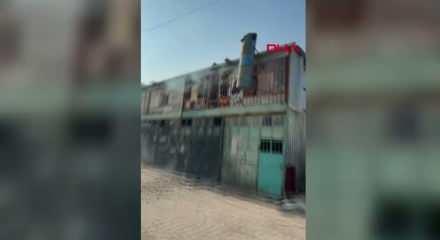 Hatay&rsquo;da sanayi sitesindeki mobilya at&ouml;lyesinde yangın