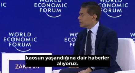 İsrail Cumhurbaşkanı Herzog Davos'ta Suriye hakkında a&ccedil;ıklamalarda bulundu