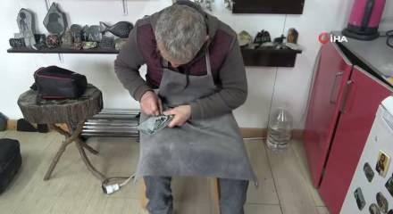 Hobi olarak başladığı mesleğinde 25 yıldır ekmeğini taştan &ccedil;ıkarıyor