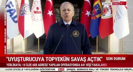 İ&ccedil;işleri Bakanı Ali Yerlikaya "357 su&ccedil; &ouml;rg&uuml;t&uuml;n&uuml; &ccedil;&ouml;kerttik" dedi