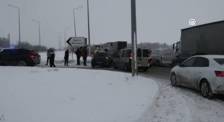 Malatya-Sivas kara yolu ulaşıma a&ccedil;ıldı