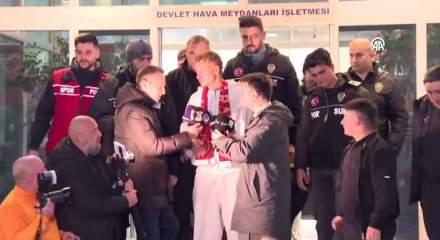 Noa Lang, Galatasaray i&ccedil;in İstanbul'da