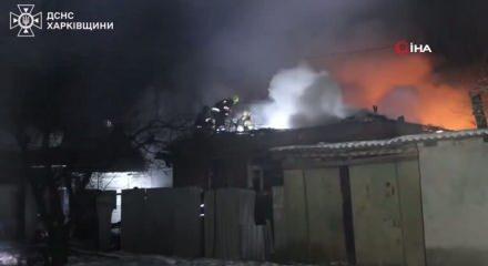 Rusya'dan Ukrayna'ya 21 f&uuml;ze ve 375 İHA ile saldırı