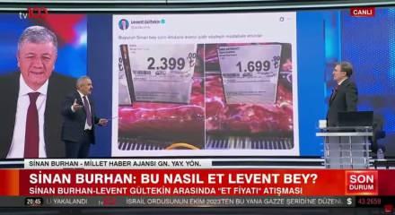 Gazeteci Sinan Burhan et fiyatları &uuml;zerinden yapılan algıya resmi rakamlarla a&ccedil;ıklık getirdi