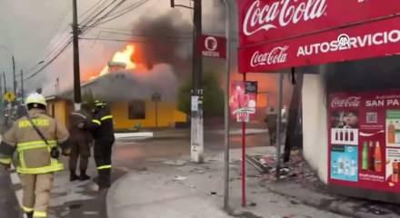 Şili'nin g&uuml;neyinde meydana gelen orman yangınlarında 20 kişi &ouml;ld&uuml;