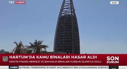 Sudan&rsquo;da &ccedil;atışmaların yıktığı Hartum&rsquo;da sembol binalar harabeye d&ouml;nd&uuml;