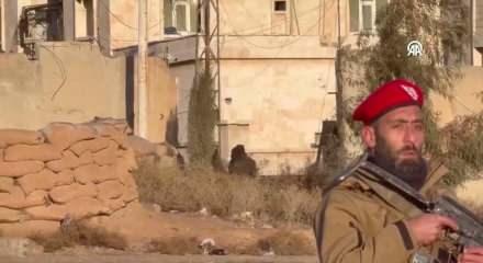 Suriye ordusu Rakka'da ter&ouml;r &ouml;rg&uuml;t&uuml; YPG/SDG işgalindeki Aktan Hapishanesi'nde kontrol&uuml; sağladı