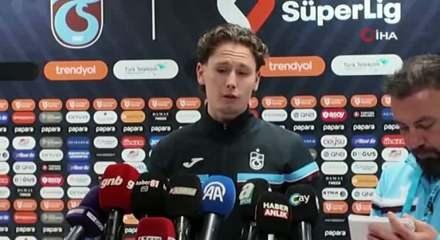 Trabzonspor&rsquo;da Lovik ilk ma&ccedil;ında konuştu: Yediğimiz gol benim hatam olabilir