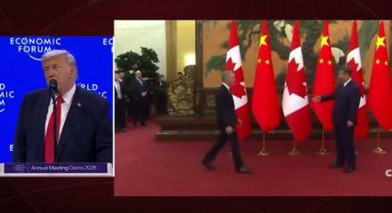 Trump'tan Kanada'ya tehdit: &Ccedil;in anlaşma yaparlarsa 100 g&uuml;mr&uuml;k vergisi uygulanacaktır