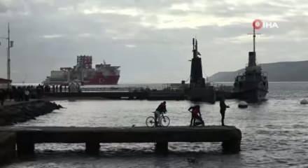 T&uuml;rkiye'nin 6&rsquo;ncı sondaj gemisi Yıldırım, Karadeniz yolunda