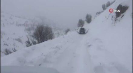 Zorlu kış şartlarında UMKE'den hayat kurtaran m&uuml;dahale