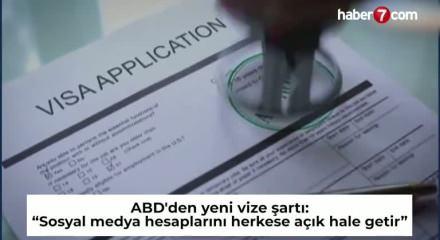 ABD vize başvurularında sosyal medya hesapları i&ccedil;in yeni kural