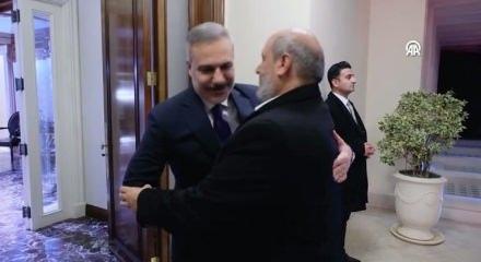 Bakan Fidan, Hamas heyeti ile g&ouml;r&uuml;şt&uuml;