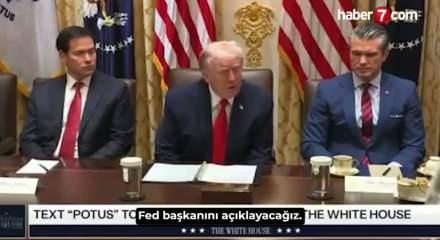 ABD Başkanı Trump, Fed başkanı adayını gelecek hafta a&ccedil;ıklayacaklarını s&ouml;yledi