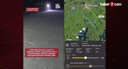 ABD'de 8 kişiyi taşıyan &ouml;zel jet d&uuml;şt&uuml;