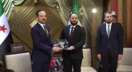 AK Parti Genel Başkan Yardımcısı Zorlu, Halep Valiliğini ziyaret etti