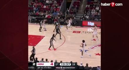 Alperen Şeng&uuml;n'&uuml;n double double performansı Houston'a yetmedi