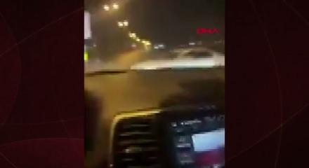 Ankara'da drift atan s&uuml;r&uuml;c&uuml;ye ibretlik ceza! Ehliyeti tamamen iptal edildi