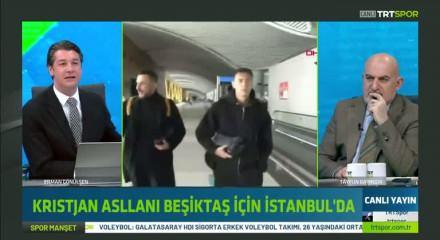 Beşiktaş&rsquo;ın yeni transferi Kristjan Asllani İstanbul'da