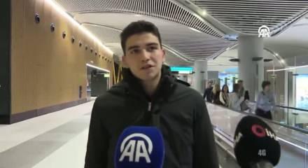 Beşiktaş'ın yeni transferi Yasin &Ouml;zcan İstanbul'a geldi