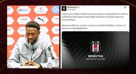Beşiktaşlı yıldızın babası trafik kazasında hayatını kaybetti