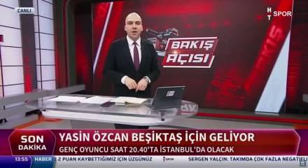 Beşiktaş'tan Yasin &Ouml;zcan hamlesi! Bu akşam geliyor