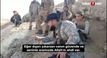 Ter&ouml;ristleri sıkıştırdıklarında b&ouml;yle seslenmişti! Ebu Musab Şennan: Biz M&uuml;sl&uuml;manız, canınız g&uuml;vende