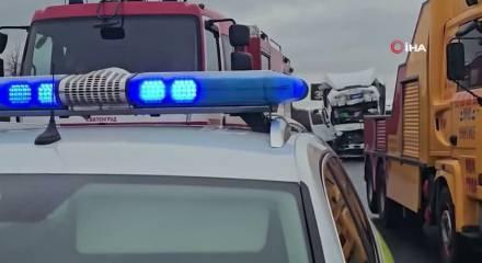 Bulgaristan'da kaza yapan T&uuml;rk tır şof&ouml;r&uuml; hayatını kaybetti!