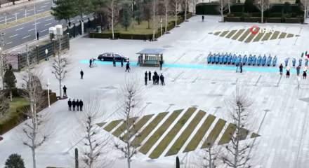 Cumhurbaşkanı Erdoğan, Nijerya Cumhurbaşkanı Tinubu&rsquo;yu t&ouml;renle karşıladı