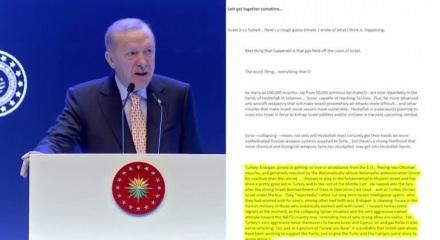 Cumhurbaşkanı Erdoğan'ın milli duruşu Epstein belgelerinde "Orduyu İsrailcilerden temizliyor" diye yer aldı