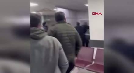 Diyarbakır'daki hastanenin acil servisinde bı&ccedil;aklı, tekmeli ve yumruklu kavga: 1 yaralı