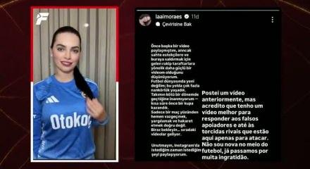 Ederson'un eşi Fenerbah&ccedil;e taraftarına isyan etti: '&Ccedil;ok nank&ouml;rl&uuml;k g&ouml;rd&uuml;k'