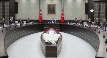 Erdoğan başkanlığındaki MGK sona erdi!