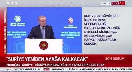 Cumhurbaşkanı Erdoğan: Ter&ouml;r&uuml;n raf &ouml;mr&uuml; dolmuş, bunların devri kapanmıştır.