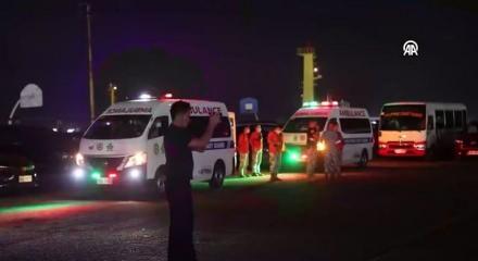 Filipinler'in Mindanao b&ouml;lgesinde 359 kişiyi taşıyan feribot battı 