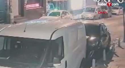 Kağıthane'de kalaşnikoflu saldırı kamerada!