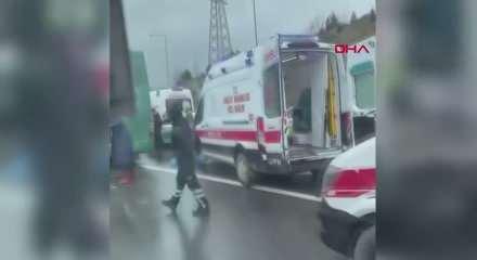 Konyaspor U-19 futbol takımını taşıyan otob&uuml;s kaza yaptı