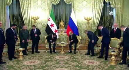 Kremlin'den flaş Şara g&ouml;r&uuml;şmesi a&ccedil;ıklaması!