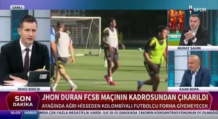 Fenerbah&ccedil;e'de Jhon Duran B&uuml;kreş kafilesine dahil edilmedi